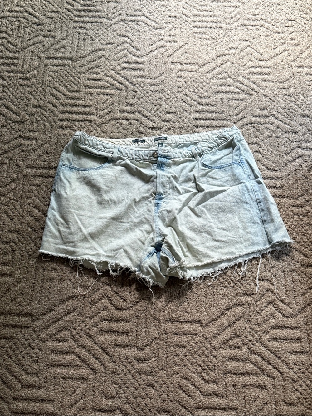 wild fable Light Blue Distressed Denim Shorts
